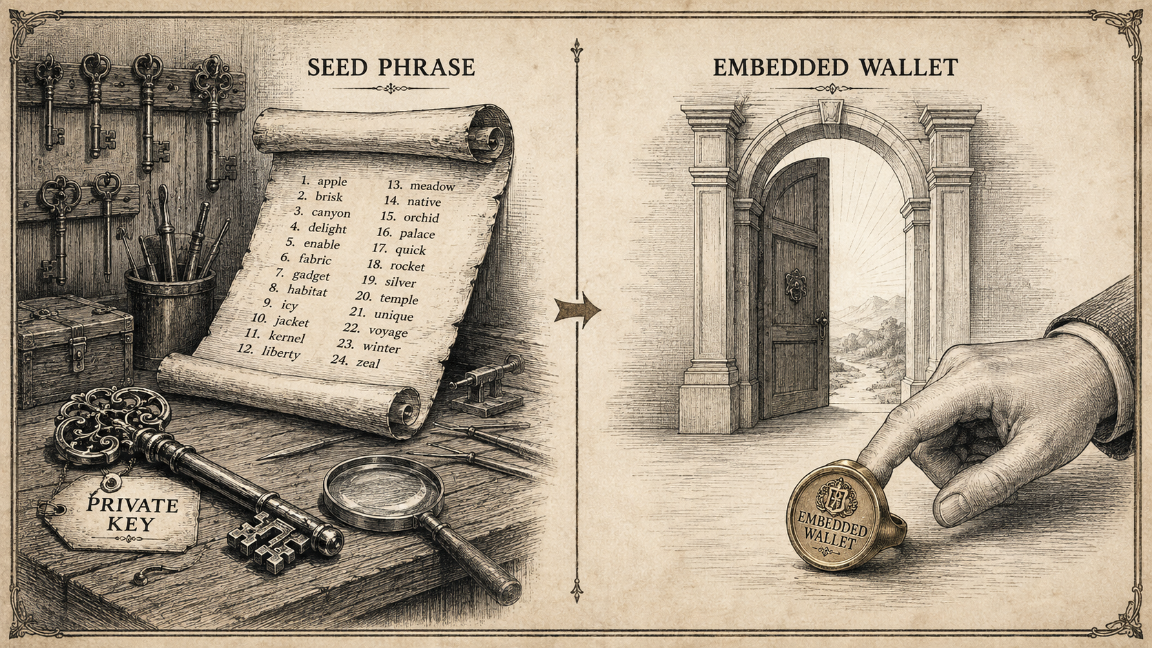 What Is an Embedded Wallet, and Why It's Replacing Seed Phrases