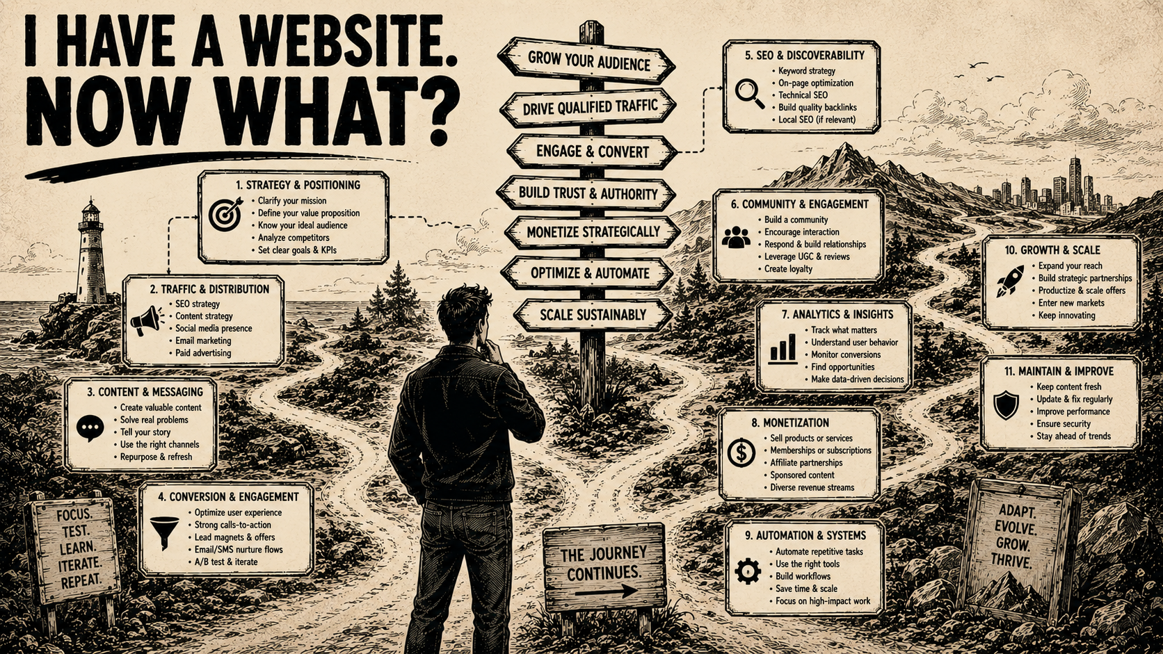 Website Launched. What Is Next?